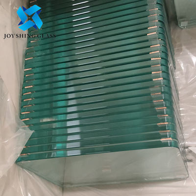 녹색 색칠된 단단한 유리 6mm 8mm 10mm 안전 건물 유리