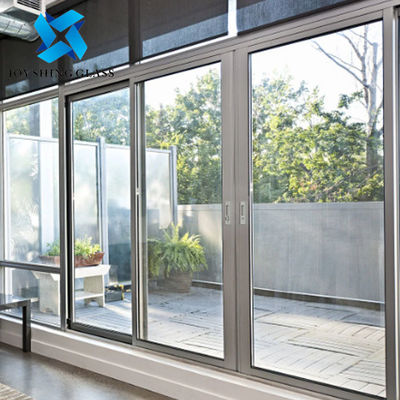 맞춤형 4mm + 0.76PVB + 4mm laminated 유리 슬라이딩 도어
