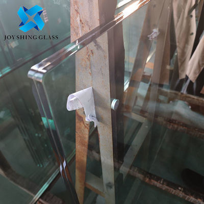 맞춤형 21.52mm 맑은 PVB 템퍼드 라미네이트 유리 경관