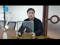 커튼 벽 유리용 맞춤형 낮은 E 온화 진공 유리